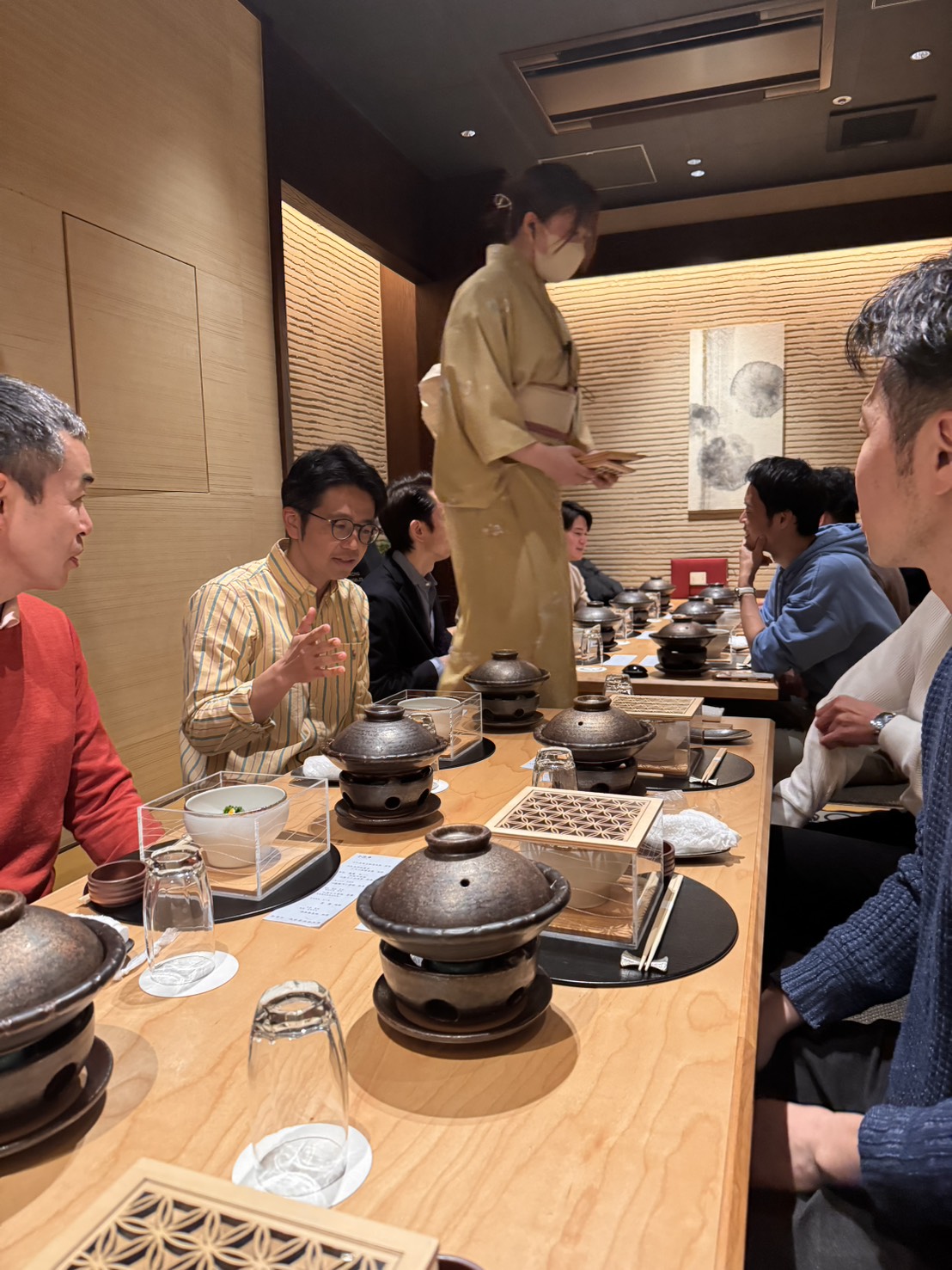 懇親会の様子